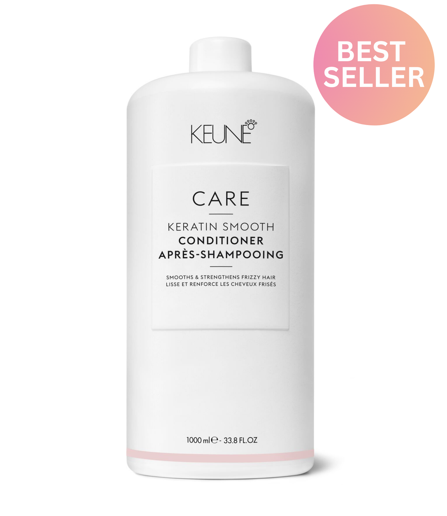 Discover CARE KERATIN SMOOTH CONDITIONER on keune.ch: Hair care with keratin, provitamin B5, and shea butter for shiny, easily manageable hair. Protection against frizz and hair breakage. Keune.ch.