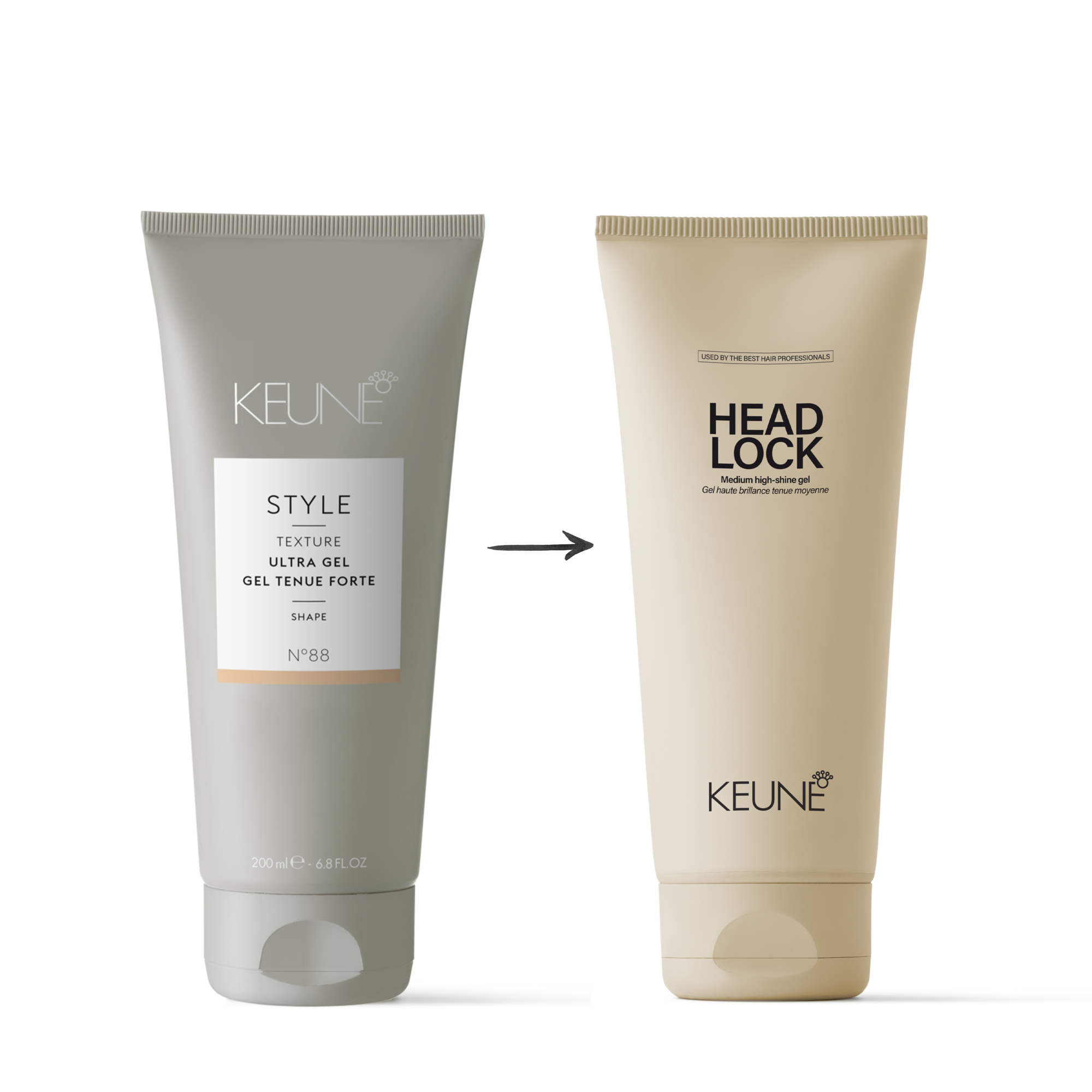 Keune Head Lock Haargel: Perfekte Struktur, mittlerer Glanz und verblüffender Halt. Klassiker seit 1977, geeignet für Haarstyling und Hitzeschutz.