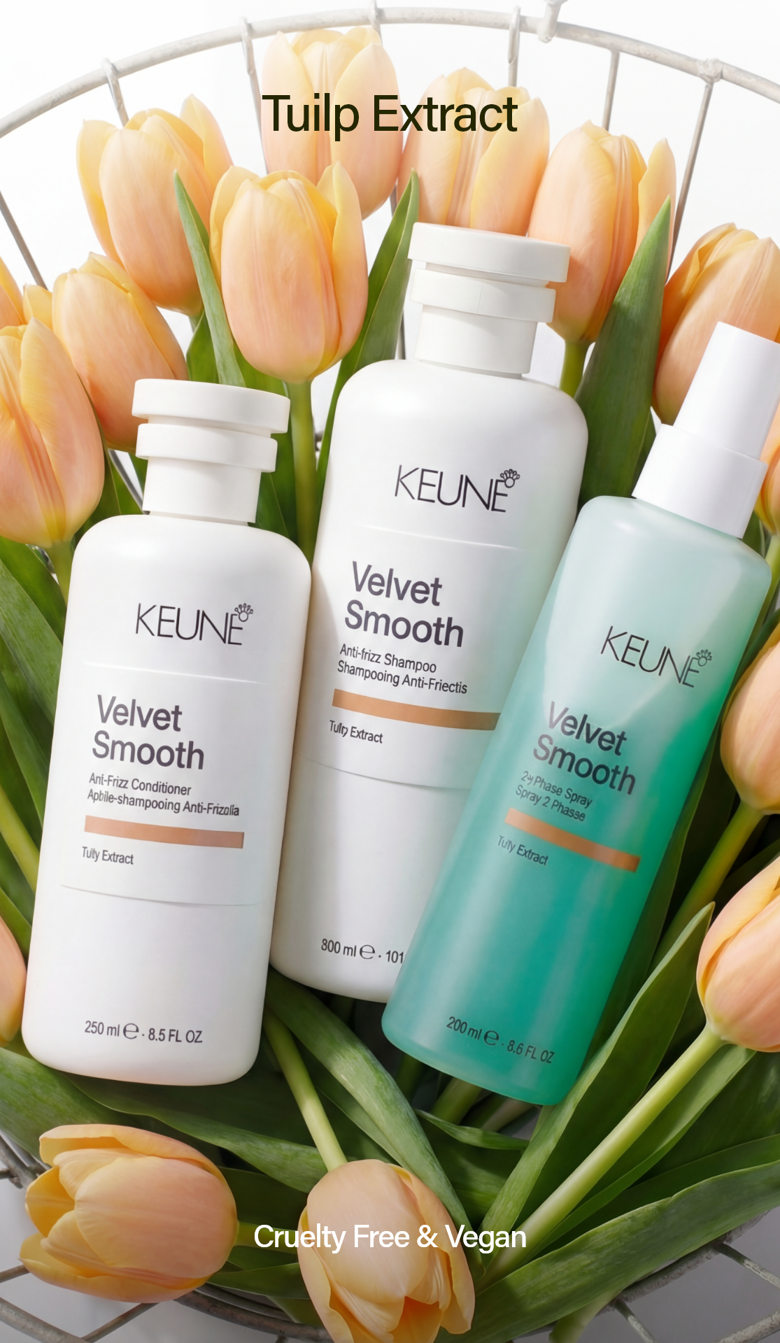 Struggling with frizzy, unruly hair? Keune Velvet Smooth Shampoo offers the best haircare, smoothing and softening  frizzy hair for up to 48 hours.